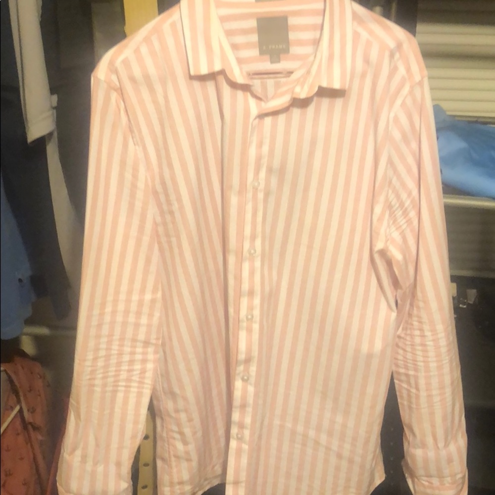A Frame button down